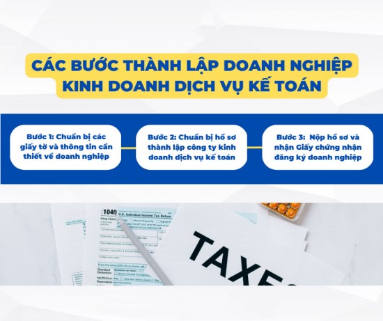 Thành lập công ty kinh doanh dịch vụ kế toán